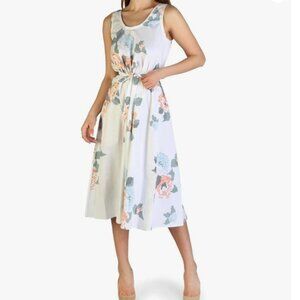 ARMANI EXCHANGE POPLIN MIDI DRESS Size 10